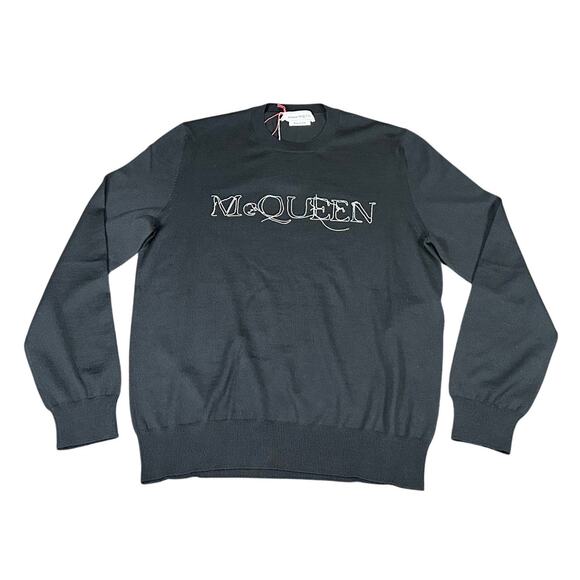 Alexander McQueen Chain Detail Sweater Size M NWT Unisex - Picture 8 of 9